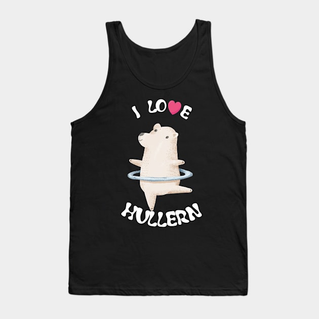 Coole lustige Hula Hullern Sport Fitness Designs Tank Top by Ambrosius